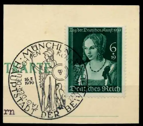 3. REICH 1939 Nr 700 gestempelt Briefst³ck zentrisch 750F46
