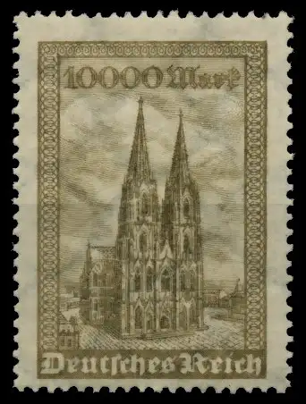 D-REICH INFLA Nr 262a postfrisch 73A2A6