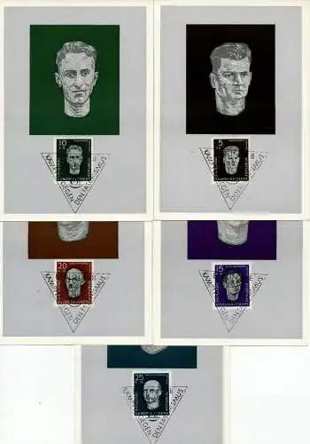 DDR Nr 635-639 74846A