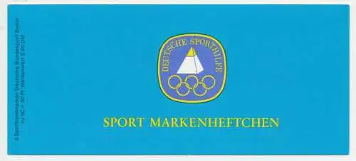 BERLIN Nr 664 PRIVATMARKENHEFTCHEN postfrisch MH SC0FF92