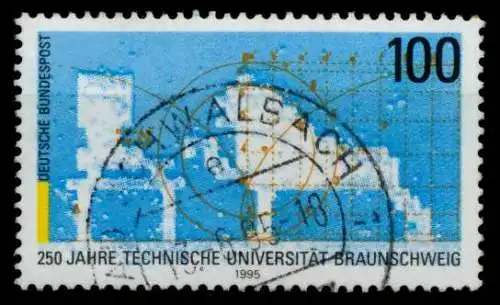 BRD 1995 Nr 1783 zentrisch gestempelt 7656DE