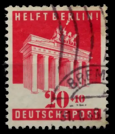 BIZONE Nr 102-A gestempelt 75606A