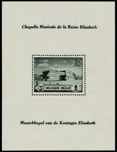 BELGIEN Block 14 postfrisch 74BB92