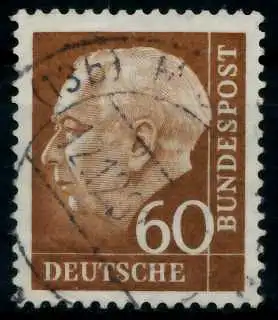 BRD DS HEUSS 2 Nr 262 gestempelt 74324A