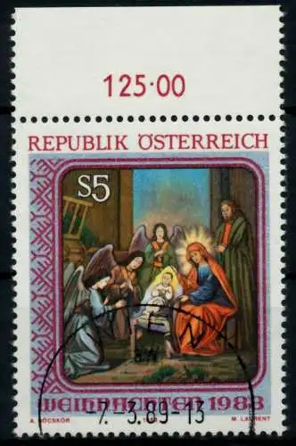 ÖSTERREICH 1988 Nr 1943 zentrisch gestempelt ORA 75138A