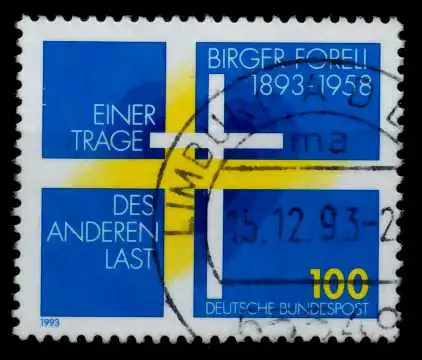 BRD 1993 Nr 1693 zentrisch gestempelt 78E7BE