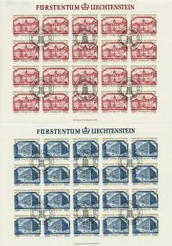 LIECHTENSTEIN BLOCK KLEINBOGEN Nr 692KB-693KB E S5452B6