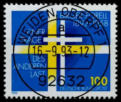 BRD 1993 Nr 1693 zentrisch gestempelt 78E7A2