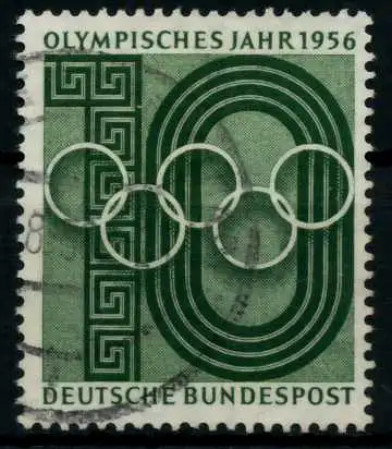 BRD 1956 Nr 231 gestempelt 77A496