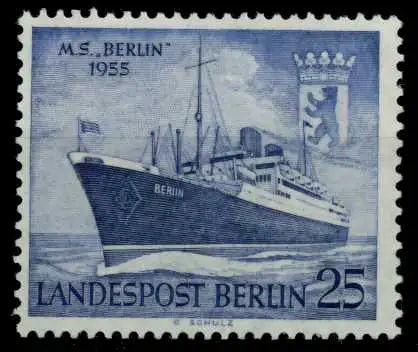 BERLIN 1955 Nr 127 postfrisch 79D7D6