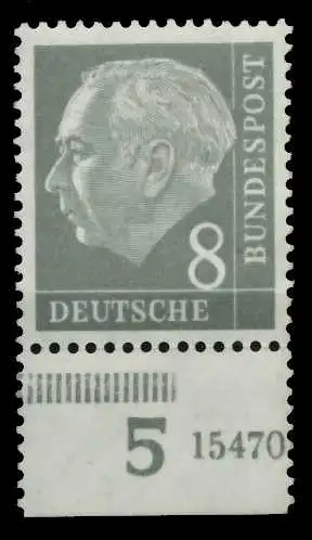 BRD DS HEUSS 1 Nr 182xv-HAN .1.2 postfrisch URA 784E66