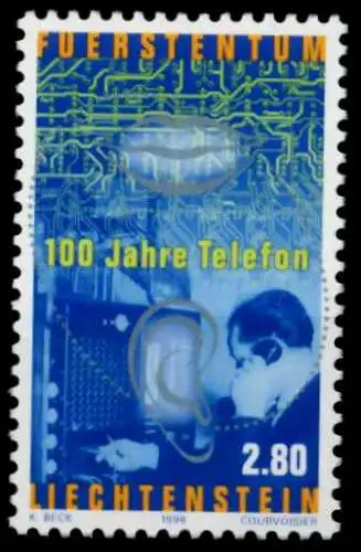 LIECHTENSTEIN 1998 Nr 1189 postfrisch S54562A
