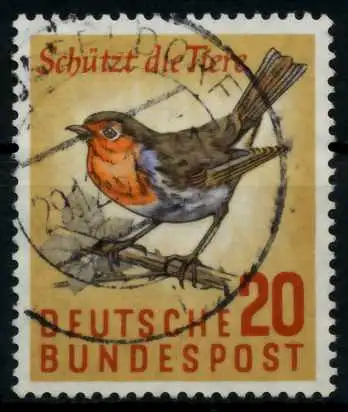 BRD 1957 Nr 275 zentrisch gestempelt 77A66A