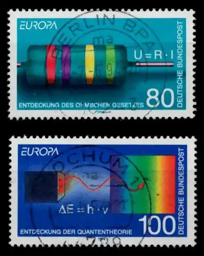 BRD BUND 1994 Nr 1732-1733 zentrisch gestempelt 78EB22