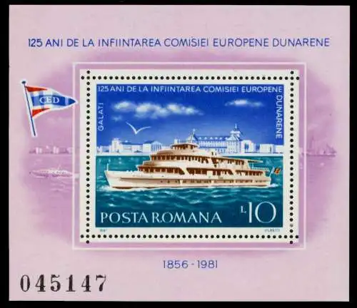 RUMÄNIEN Block 176 postfrisch S00516E
