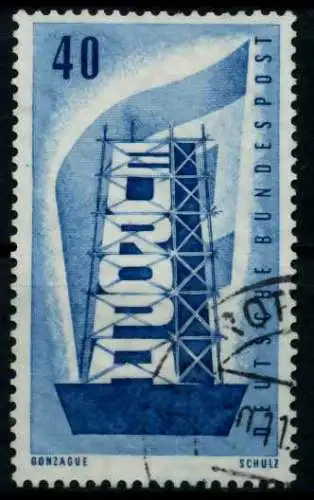 BRD BUND 1956 Nr 242 gestempelt 77A4D2