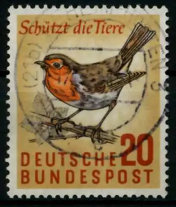 BRD 1957 Nr 275 zentrisch gestempelt 77A65A