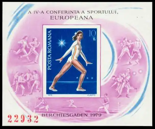 RUMÄNIEN Block 160 postfrisch S00484E