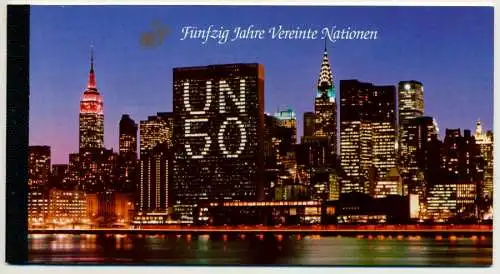 UNO WIEN MARKENHEFTCHEN Nr MH1 postfrisch MH S0045F2