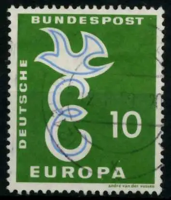 BRD 1958 Nr 295 gestempelt 77A762