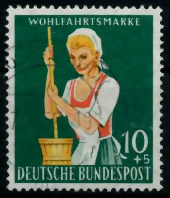 BRD 1958 Nr 298 gestempelt 77A77A