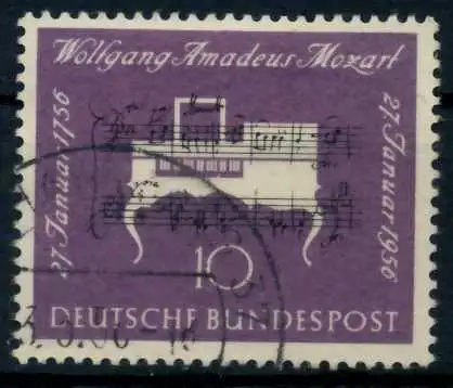 BRD 1956 Nr 228 gestempelt 77A476