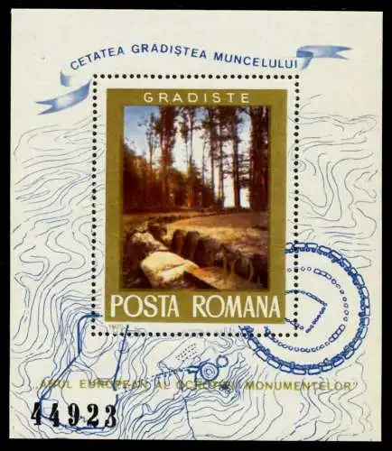 RUMÄNIEN Block 121 postfrisch 772112