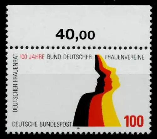 BRD 1994 Nr 1723 postfrisch ORA 77619A