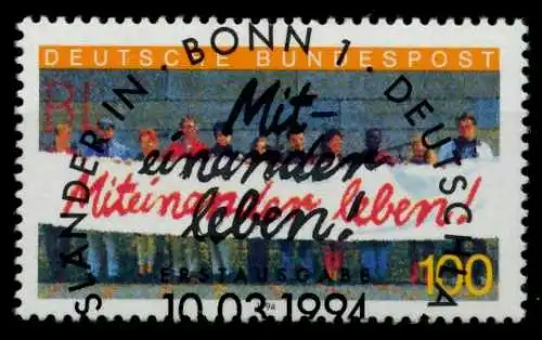 BRD 1994 Nr 1725 zentrisch gestempelt 7761E6