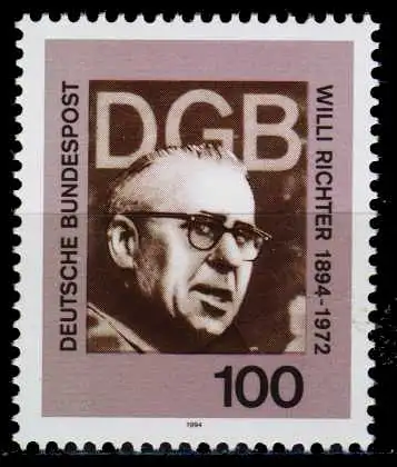 BRD 1994 Nr 1753 postfrisch S50B9CA