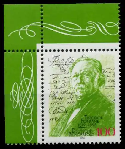 BRD 1994 Nr 1767 postfrisch ECKE-OLI 77636A