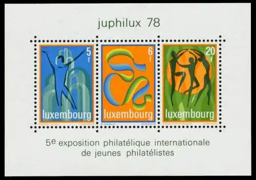 LUXEMBURG Block 12 postfrisch S0054CE
