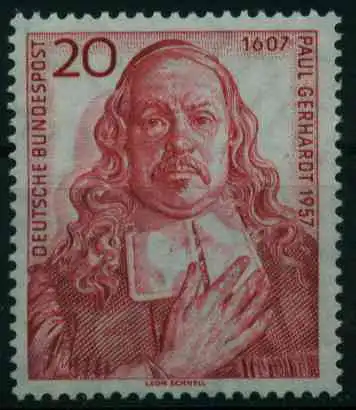 BRD 1957 Nr 253 postfrisch S50FE02