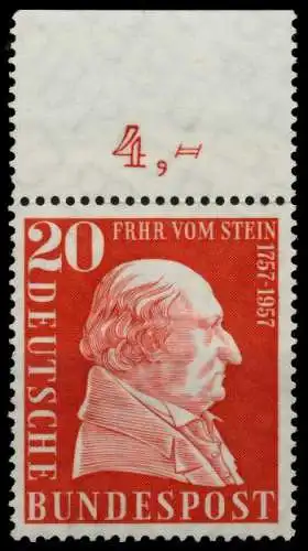 BRD 1957 Nr 277 postfrisch ORA 77A0E2