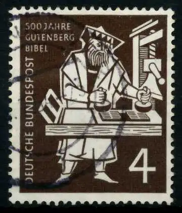 BRD 1954 Nr 198 gestempelt 77A41A