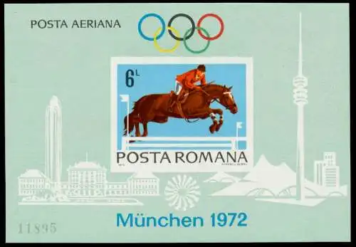 RUMÄNIEN Block 94 postfrisch 76D6DA