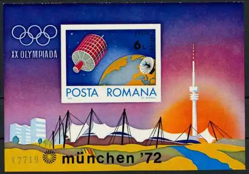 RUMÄNIEN Block 98 postfrisch 76D83E