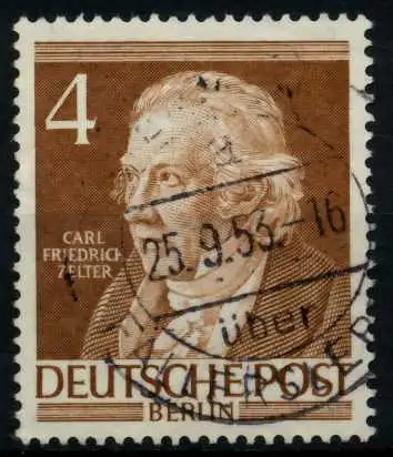 BERLIN 1952 Nr 91 gestempelt 784C0A