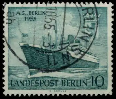 BERLIN 1955 Nr 126 gestempelt 784CFA
