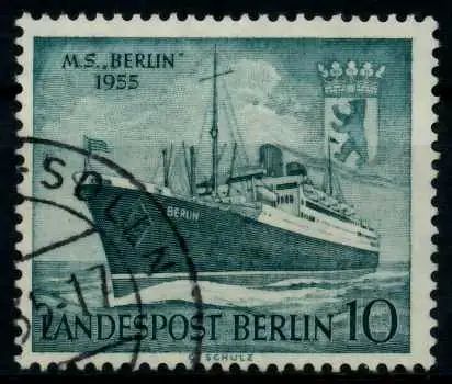 BERLIN 1955 Nr 126 gestempelt 784D22