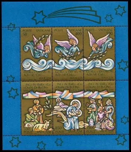 VATIKAN Block 10 postfrisch S005726