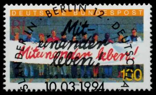 BRD 1994 Nr 1725 zentrisch gestempelt 7761DA