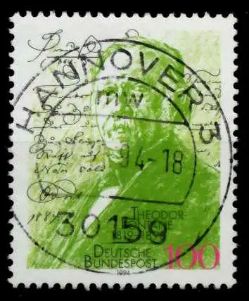 BRD 1994 Nr 1767 zentrisch gestempelt 78FEF2