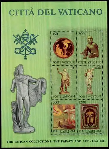 VATIKAN Block 7 postfrisch S005792