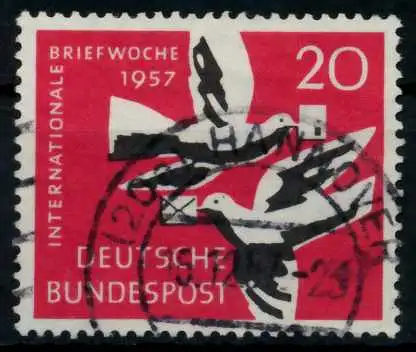 BRD 1957 Nr 276 gestempelt 77A632