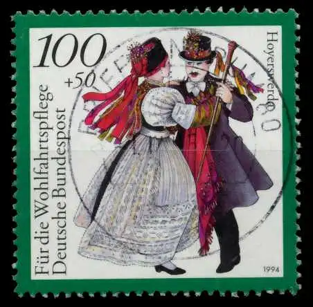 BRD 1994 Nr 1760 zentrisch gestempelt 772792
