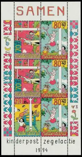 NIEDERLANDE Block 42 postfrisch S0072BA