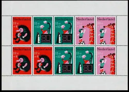 NIEDERLANDE Block 06 postfrisch S0077E6