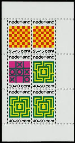 NIEDERLANDE Block 12 postfrisch S00824A