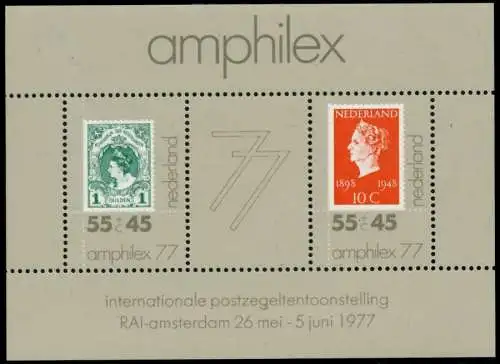 NIEDERLANDE Block 16 postfrisch S008062